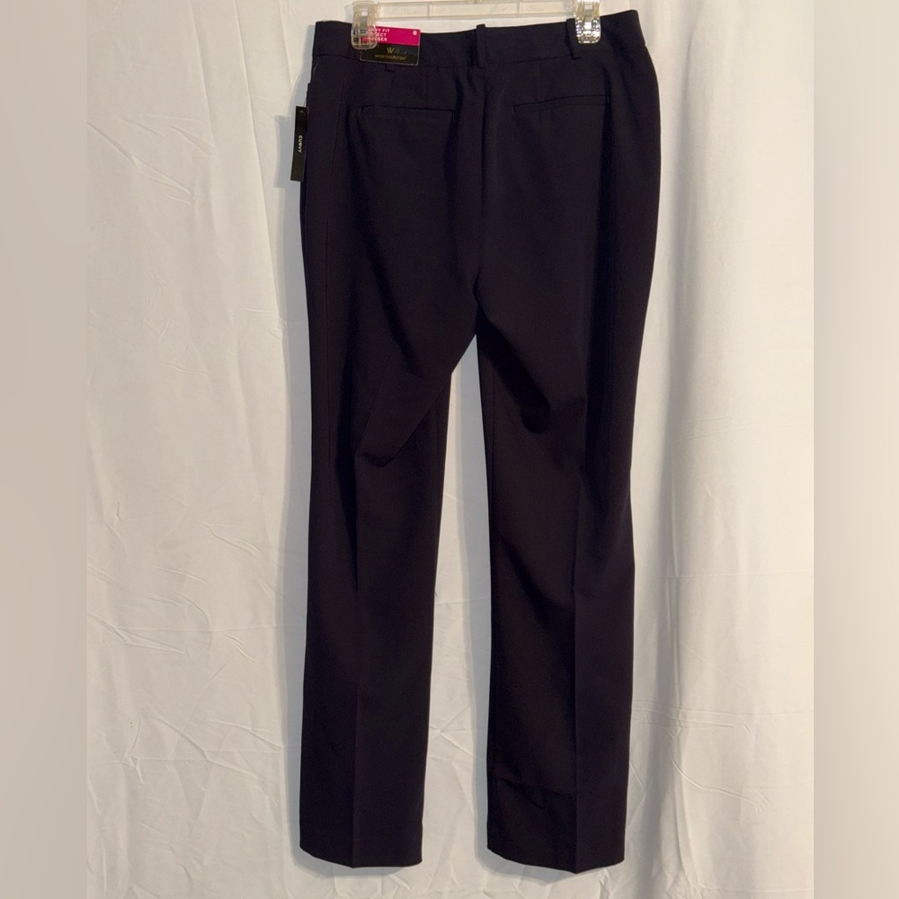 NWT Worthington Navy Curvy Fit Perfect Trouser Size 8 - Picture 5 of 10